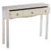 Console Alexandra House Living Bianco Legno 94 x 78 x 24 cm