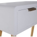 Console Alexandra House Living Bianco Legno 80 x 78 x 30 cm