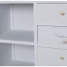 Credenza Alexandra House Living Bianco Dorato Legno 80 x 80 x 40 cm