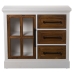 Buffet Alexandra House Living Blanc Bois 86 x 78 x 34 cm