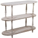 Console Alexandra House Living Blanc Bois 120 x 93 x 40 cm