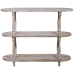 Console Alexandra House Living White Wood 120 x 93 x 40 cm