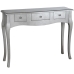 Console Alexandra House Living Argento Legno 105 x 80 x 33 cm