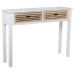 Console Alexandra House Living White Brown Wood 110 x 80 x 28 cm