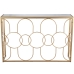 Consola Alexandra House Living Transparente Dorado Metal 120 x 80 x 28 cm