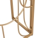 Consola Alexandra House Living Transparente Dorado Metal 120 x 80 x 28 cm