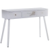 Console Alexandra House Living White Golden Wood 107 x 78 x 30 cm