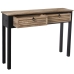 Consola Alexandra House Living Marrón Negro Madera 110 x 80 x 28 cm