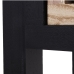 Consola Alexandra House Living Marrón Negro Madera 110 x 80 x 28 cm