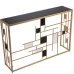 Console Alexandra House Living Grijs Gouden Metaal 120 x 80 x 28 cm