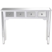 Console Alexandra House Living Champagne Bois 110 x 80 x 30 cm