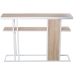 Console Alexandra House Living Bianco Legno 120 x 82 x 25 cm