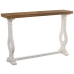 Consola Alexandra House Living Blanco Madera 121 x 79 x 31 cm