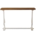 Consola Alexandra House Living Blanco Madera 121 x 79 x 31 cm