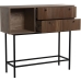 Console Alexandra House Living Naturale Legno 113 x 105 x 35 cm