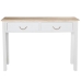 Console Alexandra House Living Bianco Marrone Legno 110 x 81 x 30 cm