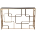 Consolă Alexandra House Living Transparent Auriu* Metal 120 x 80 x 28 cm