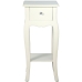 Mesa de apoio Alexandra House Living Branco Madeira 35 x 77 x 35 cm