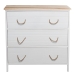 Chest of drawers Alexandra House Living White Brown Wood 80 x 81 x 35 cm