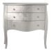 Chest of drawers Alexandra House Living Silver Wood 85 x 80 x 40 cm