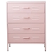 Chest of drawers Alexandra House Living Pink 80 x 102 x 35 cm