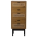 Chest of drawers Alexandra House Living Brown Black 40 x 93 x 30 cm