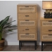 Chest of drawers Alexandra House Living Brown Black 40 x 93 x 30 cm