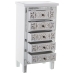 Chest of drawers Alexandra House Living White Wood 48 x 89 x 30 cm