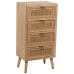 Schubladenschrank Alexandra House Living Braun Holz 45 x 98 x 30 cm