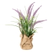 Decorative Plant Romimex Cloth Plastic Lavendar 15 x 42 x 15 cm