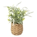 Decoratieve plant Romimex Plastic Vezel Lavendel 15 x 32 x 15 cm