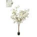 Flores Decorativas Romimex Blanco 130 x 190 x 130 cm Flor de cerezo