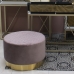 Pouffe Alexandra House Living Pink Velvet Wood 55 x 35 x 55 cm