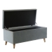 Taboret Alexandra House Living Niebieski Drewno 100 x 46 x 45 cm Skrzynia