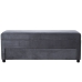 Banco para sapatos Alexandra House Living Cinzento Madeira 120 x 45 x 43 cm