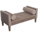 Banco de Pé-de-cama Alexandra House Living Creme Madeira 113 x 52 x 53 cm