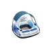 Bestway Ruota Gonfiabile con Manici Rapid Rider con Parasole D137 cm Spiaggia e Piscina 43725