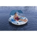 Bestway Roda Insuflável com Pegas Rapid Rider com Guarda-sol D137cm Praia e Piscina 43725