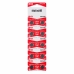 Baterie Maxell 19040800 1,5 V Baterie guzikowe (10 Sztuk)