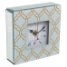 Reloj de Mesa Alexandra House Living Dorado Cristal 14 x 14 x 4 cm