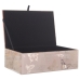 Caja-Joyero Alexandra House Living Blanco Cristal 20 x 7 x 13 cm