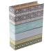 Set decoratieve dozen Alexandra House Living Multicolour Hout 3 Onderdelen