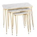 Jeu de 2 tables Alexandra House Living Bois