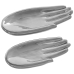 Centerpiece Alexandra House Living Silver Ceramic Set 2 Pieces