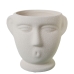 Planter Alexandra House Living Beige Keramikk Bust 14 x 17 x 14 cm