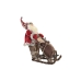 Figura Decorativa DKD Home Decor Vermelho Cinzento Madeira Pai Natal 42 x 22 x 48 cm