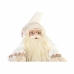 Prydnadsfigur DKD Home Decor Tomte Jul Grå Rosa Trä 42 x 22 x 50 cm