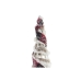 Decoration DKD Home Decor Cones Christmas LED White Black Red Natural Silver 20 x 20 x 80 cm (3 Pieces)