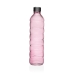 Fles Versa 1,22 L Roze Glas Aluminium 8,5 x 33,2 x 8,5 cm