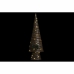 Christmas Tree DKD Home Decor Multicolour Copper Natural Plastic 32 x 18 x 100 cm (3 Units)